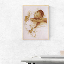 Carica l'immagine nel visualizzatore di Gallery, Mamma bambini - diamante rotondo completo - 30x40cm