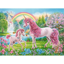 Carica l'immagine nel visualizzatore di Gallery, Cavallo - diamante rotondo - 40x30cm