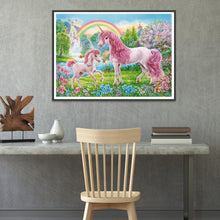 Carica l'immagine nel visualizzatore di Gallery, Cavallo - diamante rotondo - 40x30cm