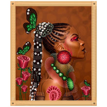 Carica l'immagine nel visualizzatore di Gallery, Personaggio - diamante rotondo - 30x40cm
