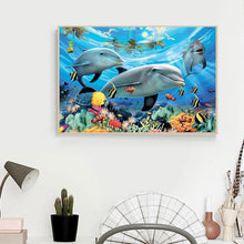 Carica l'immagine nel visualizzatore di Gallery, Animali - diamante rotondo - 40x30cm