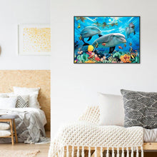 Carica l'immagine nel visualizzatore di Gallery, Animali - diamante rotondo - 40x30cm