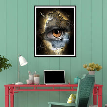 Carica l'immagine nel visualizzatore di Gallery, Occhio - diamante rotondo - 30x40cm