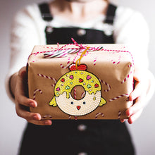 Carica l'immagine nel visualizzatore di Gallery, Ornamento da appendere natalizio su un lato da 10 pezzi