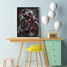 Carica l'immagine nel visualizzatore di Gallery, Bellezza del cranio - diamante rotondo - 30x40cm