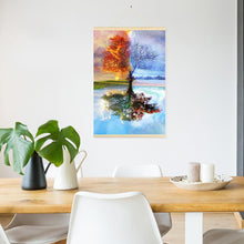 Carica l'immagine nel visualizzatore di Gallery, Albero appeso - diamante rotondo - 40x60cm