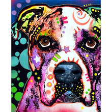 Carica l'immagine nel visualizzatore di Gallery, Cane - diamante rotondo - 25x30cm