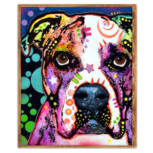 Carica l'immagine nel visualizzatore di Gallery, Cane - diamante rotondo - 25x30cm