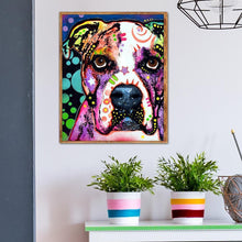 Carica l'immagine nel visualizzatore di Gallery, Cane - diamante rotondo - 25x30cm
