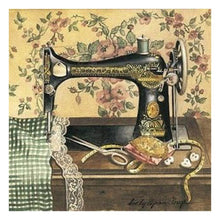 Carica l'immagine nel visualizzatore di Gallery, Macchina da cucire - diamante rotondo - 30x30cm