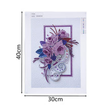 Carica l'immagine nel visualizzatore di Gallery, Flower - Partial Special Shaped Diamond Painting 30*40cm