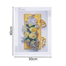 Carica l'immagine nel visualizzatore di Gallery, Fiore - Pittura diamante parziale a forma speciale 30*40cm