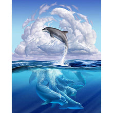 Carica l'immagine nel visualizzatore di Gallery, Tiger - diamante rotondo - 30x40cm