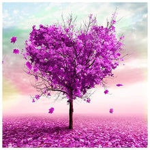 Carica l'immagine nel visualizzatore di Gallery, Albero d'amore - diamante rotondo - 35x35cm