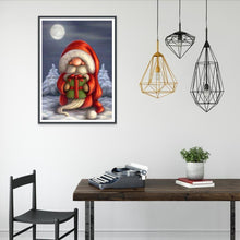 Carica l'immagine nel visualizzatore di Gallery, Pupazzo di neve - diamante rotondo - 30x40cm