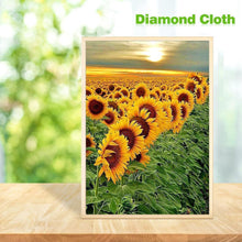 Carica l'immagine nel visualizzatore di Gallery, Girasole - diamante rotondo - 30x40cm