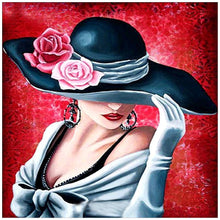Carica l'immagine nel visualizzatore di Gallery, Bellezza - diamante rotondo - 30x30cm