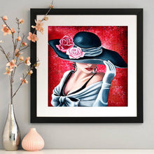 Carica l'immagine nel visualizzatore di Gallery, Bellezza - diamante rotondo - 30x30cm