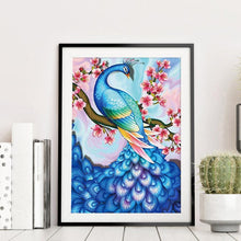 Carica l'immagine nel visualizzatore di Gallery, Peafowl - diamante rotondo - 30x40cm