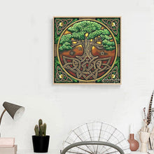 Carica l'immagine nel visualizzatore di Gallery, Albero - diamante rotondo - 30x30cm