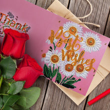 Carica l'immagine nel visualizzatore di Gallery, 12pcs compleanno biglietto di auguri pittura diamante