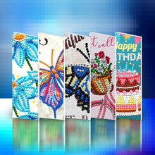 Carica l'immagine nel visualizzatore di Gallery, 12pcs compleanno biglietto di auguri pittura diamante
