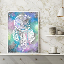 Carica l'immagine nel visualizzatore di Gallery, Dreamcatcher - diamante rotondo - 30x40cm