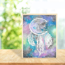 Carica l'immagine nel visualizzatore di Gallery, Dreamcatcher - diamante rotondo - 30x40cm