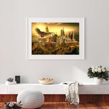 Carica l'immagine nel visualizzatore di Gallery, Scuola di magia - diamante rotondo completo - 30x40cm