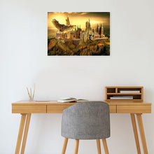 Carica l'immagine nel visualizzatore di Gallery, Scuola di magia - diamante rotondo completo - 30x40cm