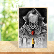 Carica l'immagine nel visualizzatore di Gallery, Clown - diamante rotondo - 30x40cm