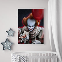 Carica l'immagine nel visualizzatore di Gallery, Clown - diamante rotondo - 30x40cm