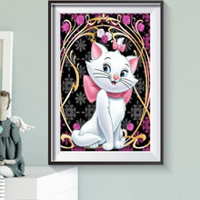 Carica l'immagine nel visualizzatore di Gallery, Gatti - diamante rotondo - 40x30cm