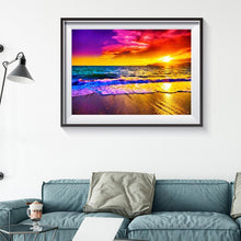 Carica l'immagine nel visualizzatore di Gallery, Paesaggio - diamante rotondo pieno - 40x30cm
