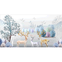 Carica l'immagine nel visualizzatore di Gallery, Scena - diamante rotondo - 55x100cm