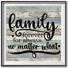 Carica l'immagine nel visualizzatore di Gallery, Famiglia - diamante rotondo - 30x30cm