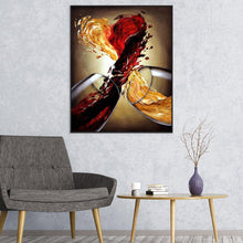 Carica l'immagine nel visualizzatore di Gallery, Vino - diamante rotondo - 30x40cm