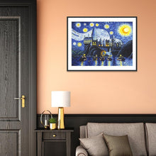 Carica l'immagine nel visualizzatore di Gallery, Notte stellata - diamante rotondo - 30x40cm