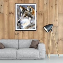 Carica l'immagine nel visualizzatore di Gallery, Lupo - diamante rotondo - 30x40cm