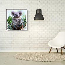 Carica l'immagine nel visualizzatore di Gallery, Koala - diamante rotondo - 30x30cm