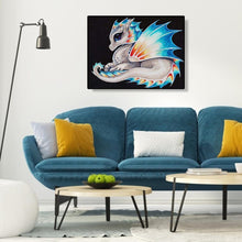 Carica l'immagine nel visualizzatore di Gallery, DragonArt - diamante rotondo - 30x40cm