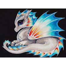 Carica l'immagine nel visualizzatore di Gallery, DragonArt - diamante rotondo - 30x40cm