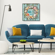 Carica l'immagine nel visualizzatore di Gallery, Conch - diamante rotondo - 30x30cm