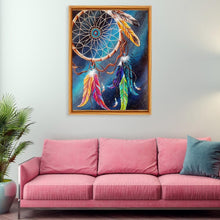 Carica l'immagine nel visualizzatore di Gallery, Dreamcatcher - diamante rotondo - 30x40cm