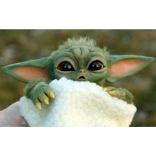 Carica l'immagine nel visualizzatore di Gallery, Yoda - diamante rotondo - 40x30cm