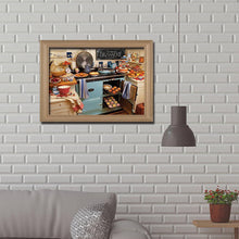 Carica l'immagine nel visualizzatore di Gallery, Cucina - diamante rotondo - 40x30cm