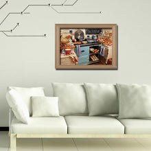 Carica l'immagine nel visualizzatore di Gallery, Cucina - diamante rotondo - 40x30cm