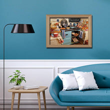 Carica l'immagine nel visualizzatore di Gallery, Cucina - diamante rotondo - 40x30cm