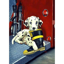 Carica l'immagine nel visualizzatore di Gallery, Cane - pittura completa di diamanti - 40x30cm