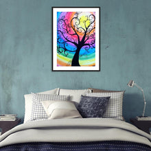 Carica l'immagine nel visualizzatore di Gallery, Albero di fantasia - pittura di diamante completo - 40x30cm